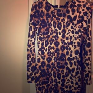 Cheetah Bebe dress